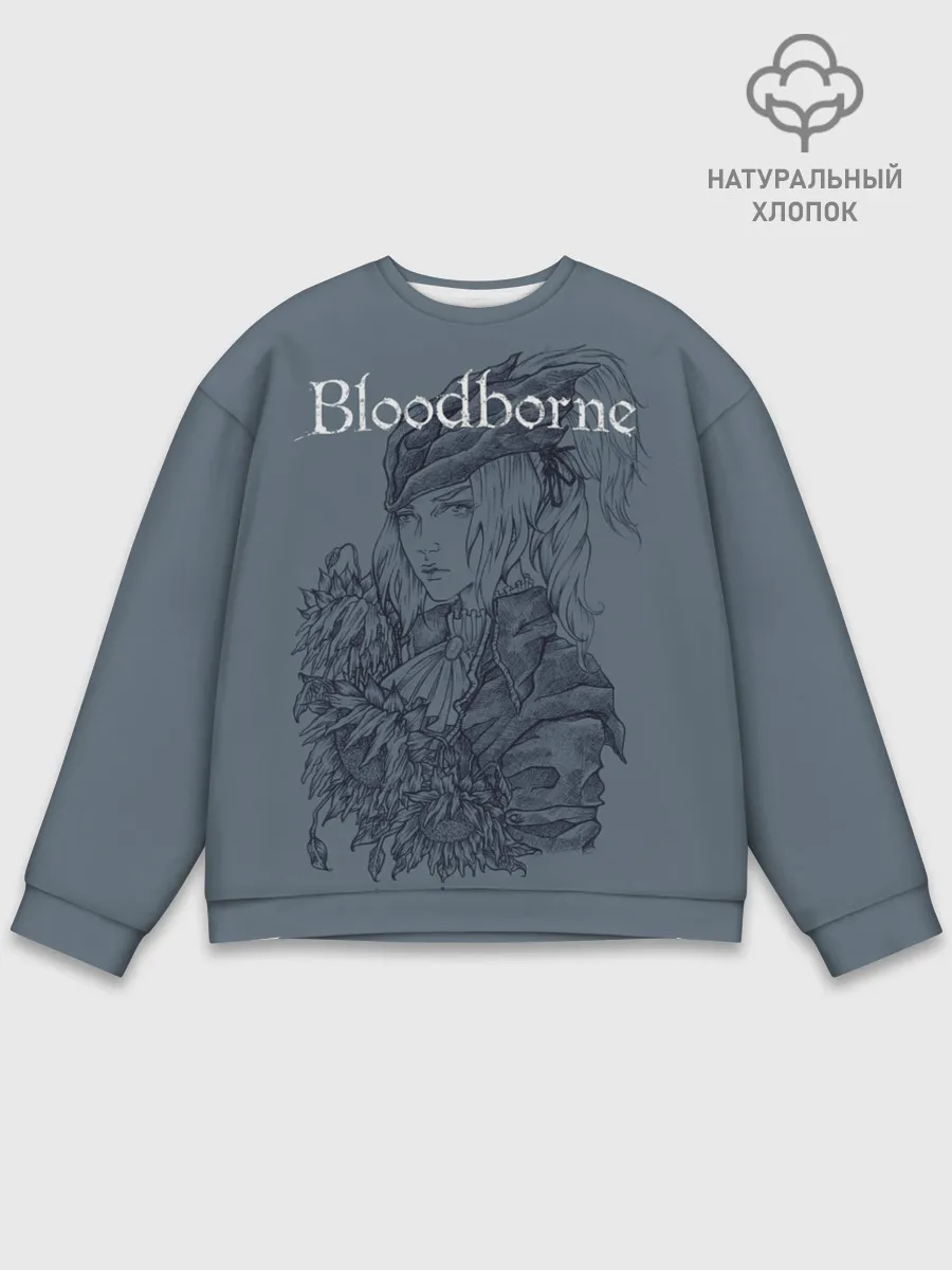 Мужской свитшот базовый / Bloodborne