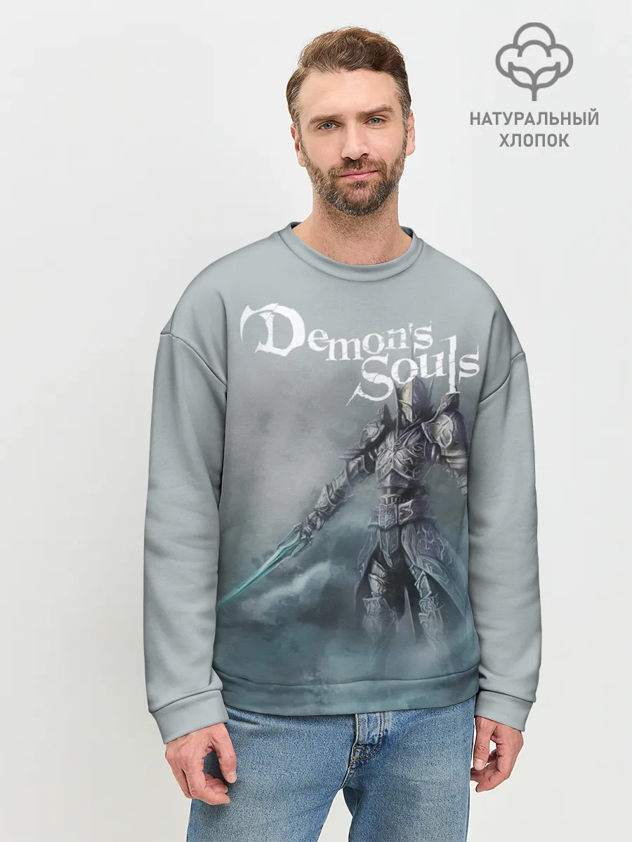 Мужской свитшот базовый / Demons souls