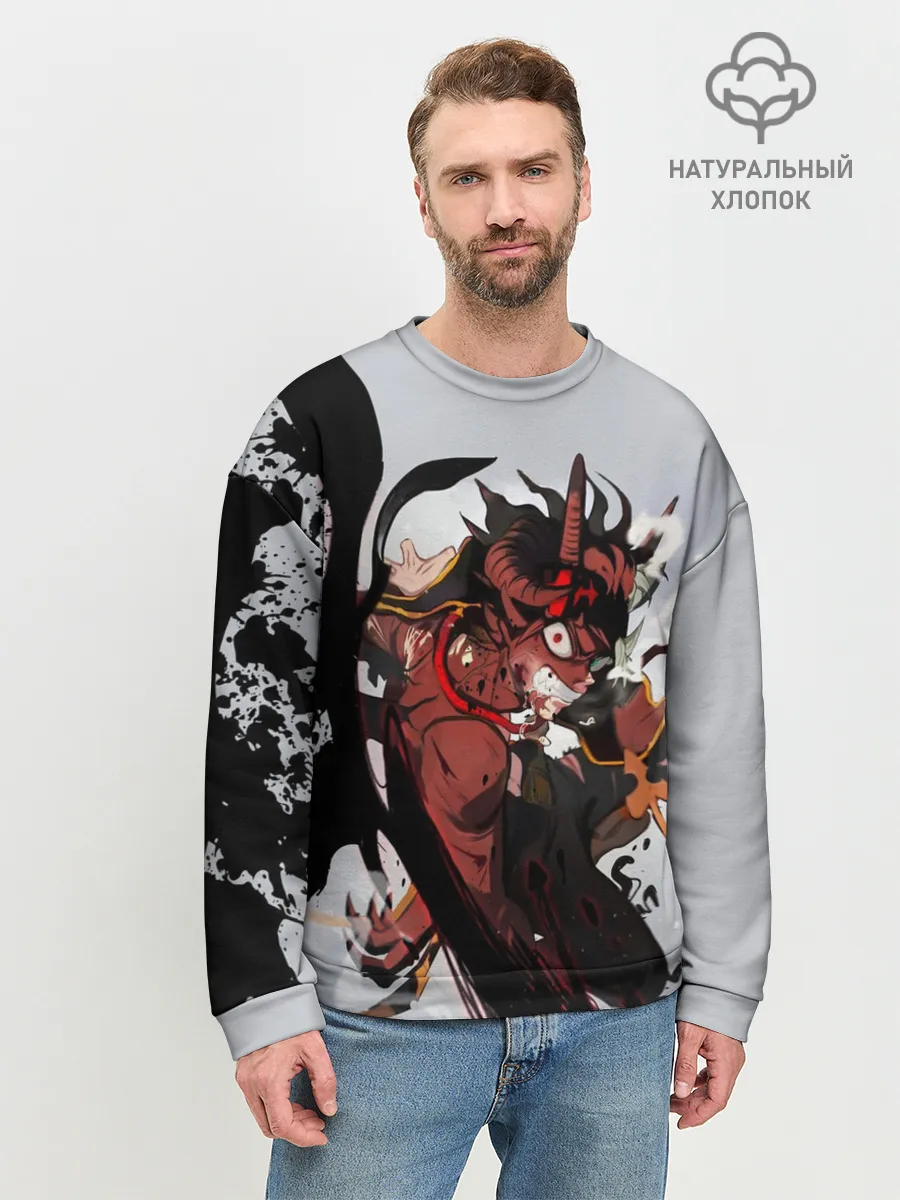 Мужской свитшот базовый / Hell Asta