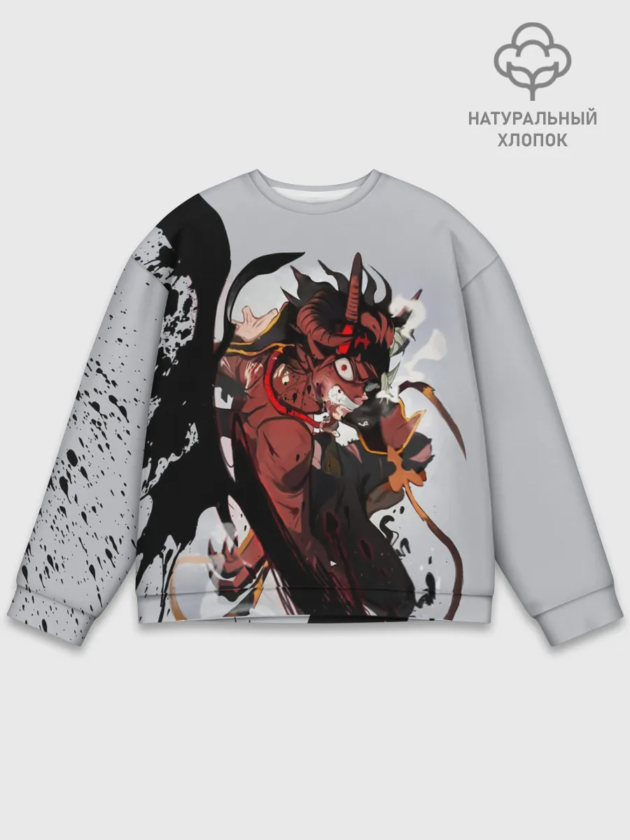 Мужской свитшот базовый / Hell Asta