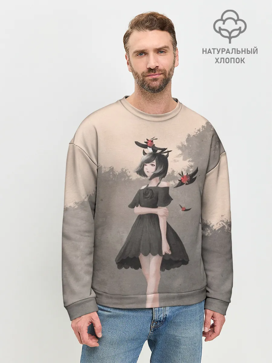 Мужской свитшот базовый / Secre Swallowtail