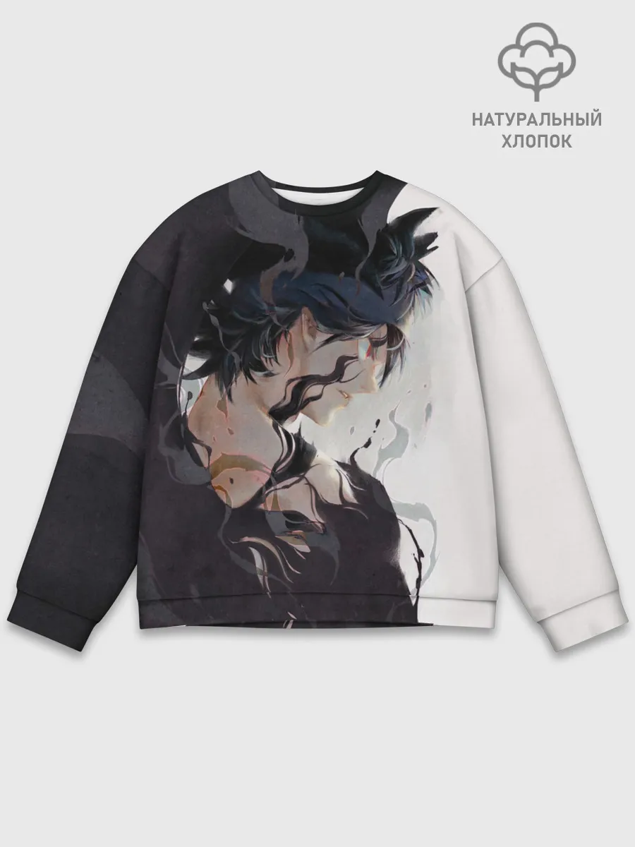 Мужской свитшот базовый / Black Asta