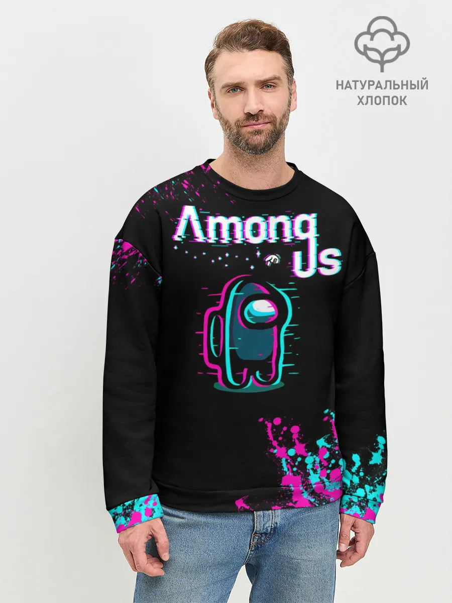 Мужской свитшот базовый / Among Us