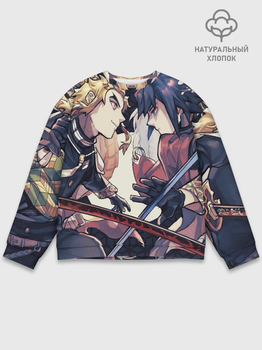 Мужской свитшот базовый / Два Клинка