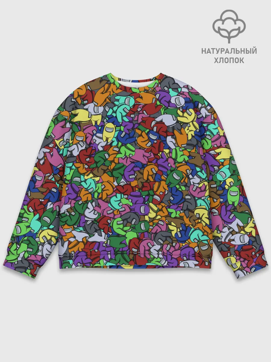 Мужской свитшот базовый / Among Us Overload