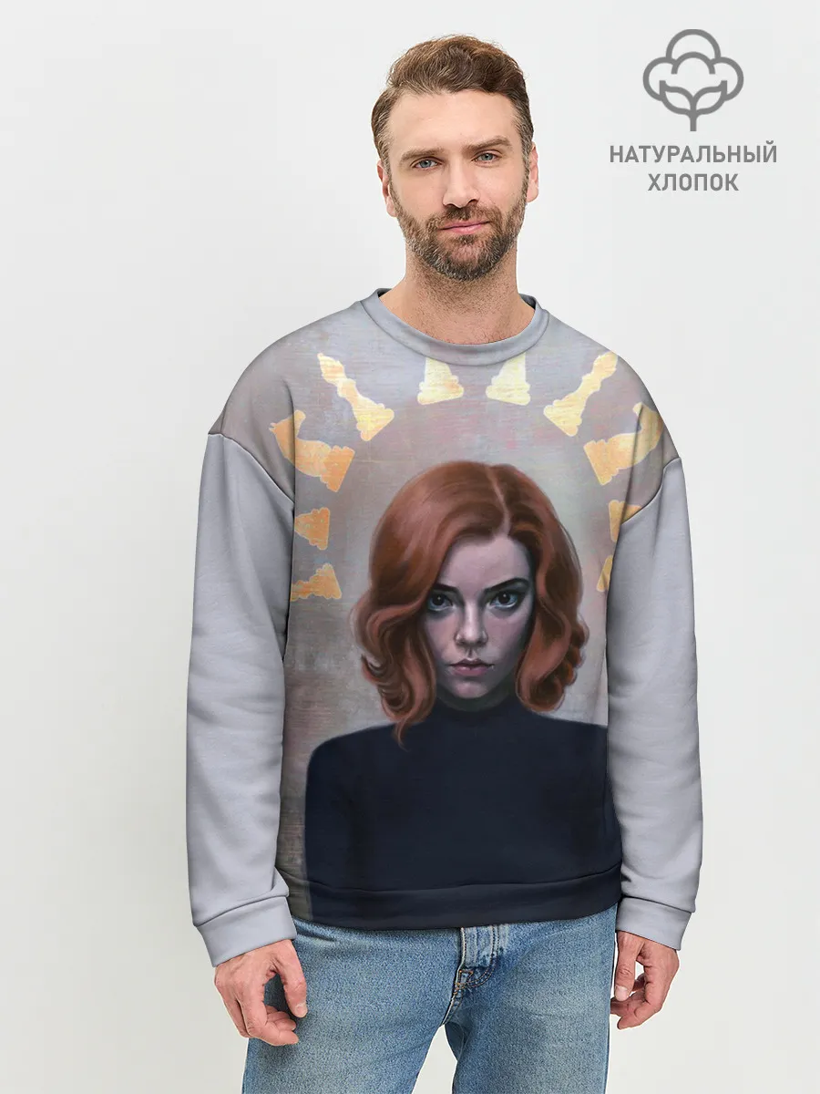 Мужской свитшот базовый / Ход Королевы