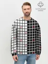 Мужской свитшот базовый / Разносторонняя сетка Fumrre