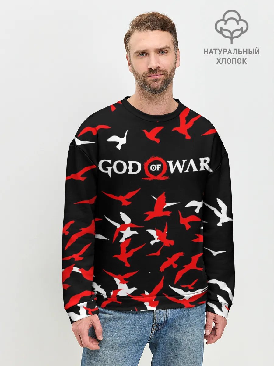 Мужской свитшот базовый / GOD OF WAR