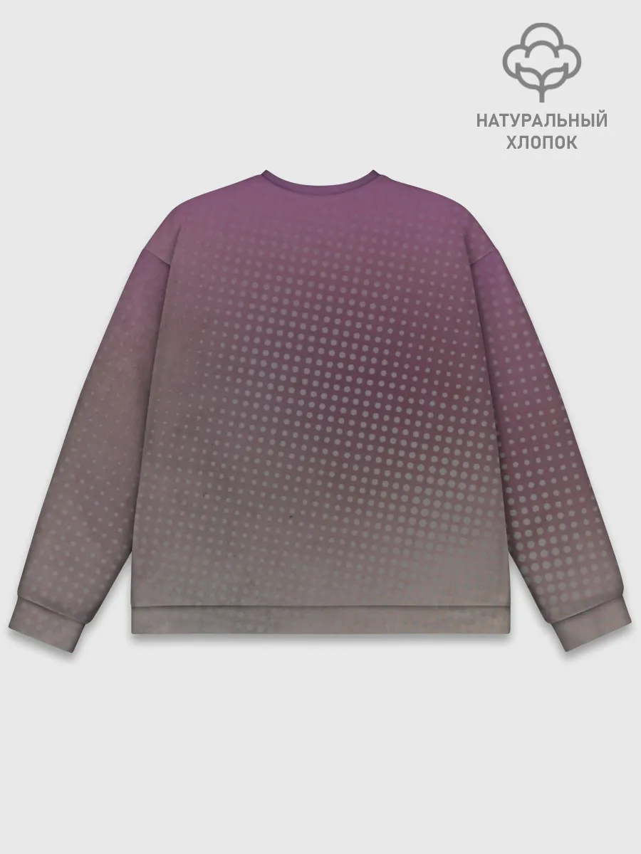 Мужской свитшот базовый / Azur Lane. Лазурный. Девушка