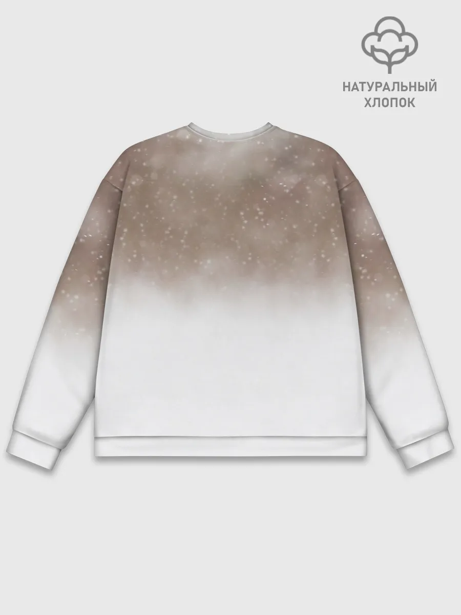 Мужской свитшот базовый / Лиса