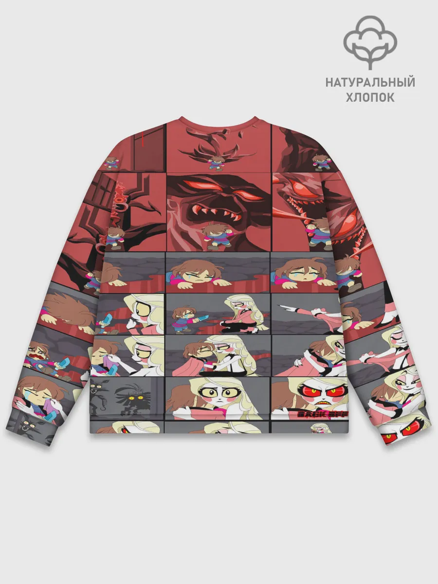 Мужской свитшот базовый / Отель Хазбин