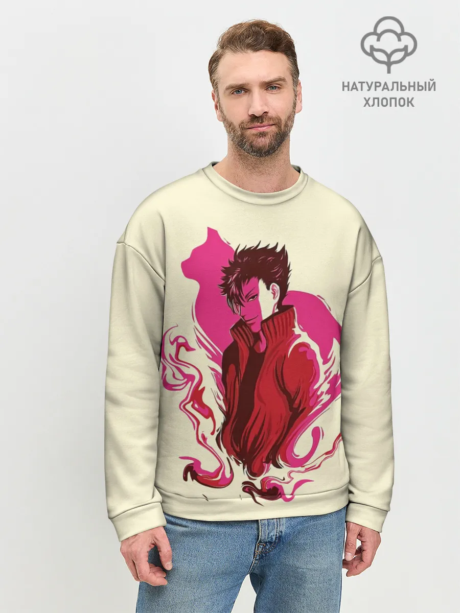 Мужской свитшот базовый / Haikyuu Nekoma