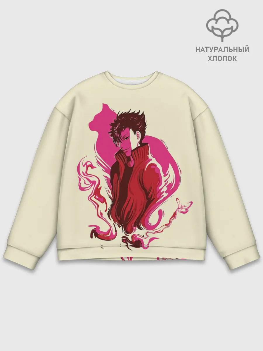 Мужской свитшот базовый / Haikyuu Nekoma