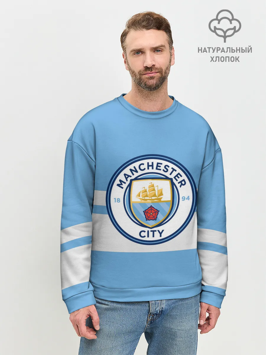 Мужской свитшот базовый / MANCHESTER CITY