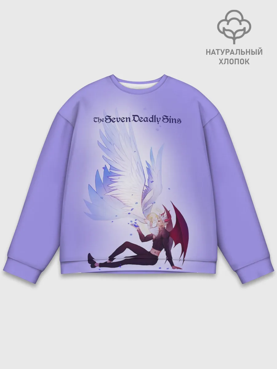 Мужской свитшот базовый / The Seven Deadly Sins