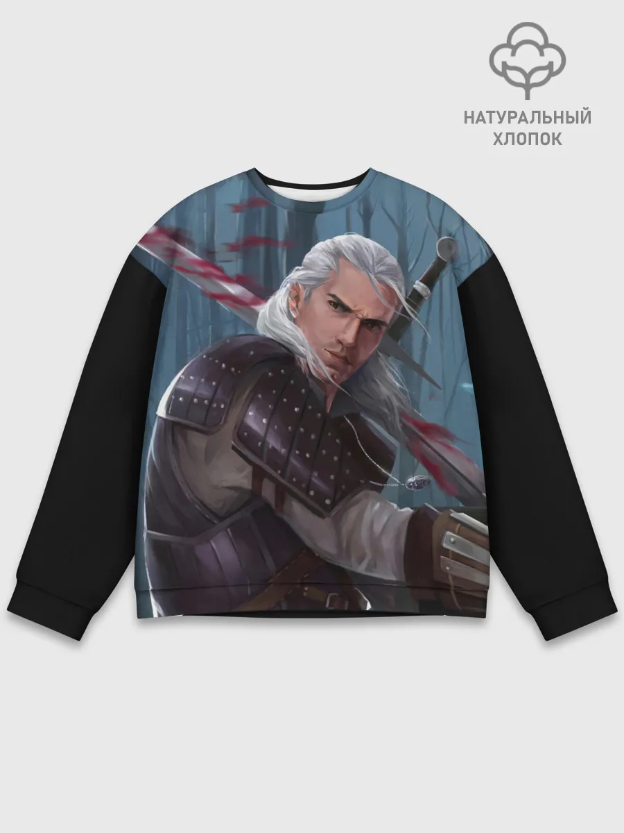 Мужской свитшот базовый / Ведьмак 2