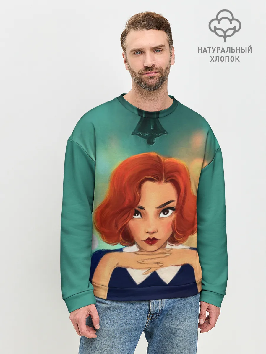 Мужской свитшот базовый / Ход Королевы