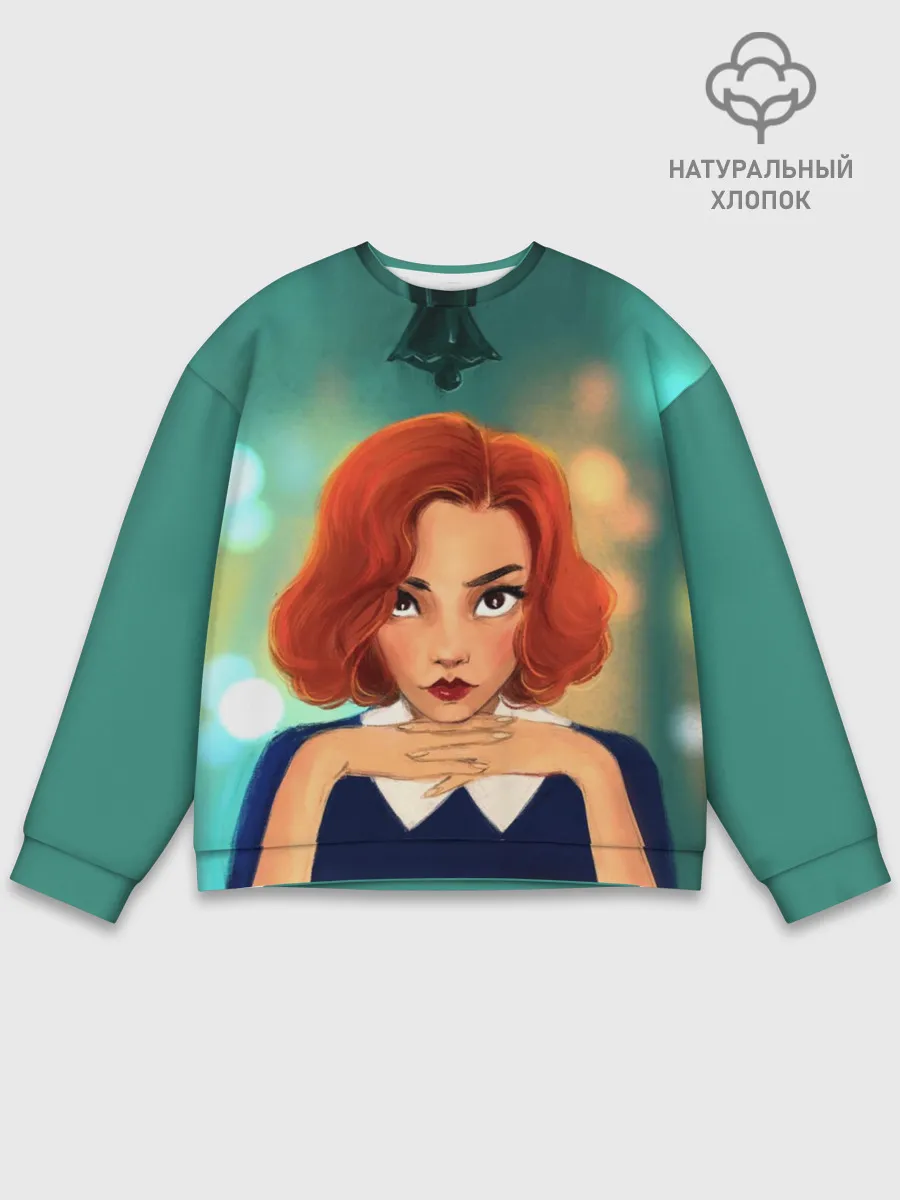 Мужской свитшот базовый / Ход Королевы