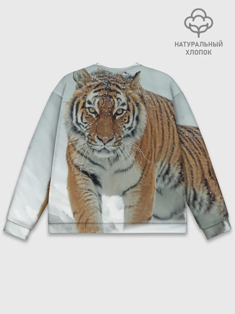 Мужской свитшот базовый / Тигр