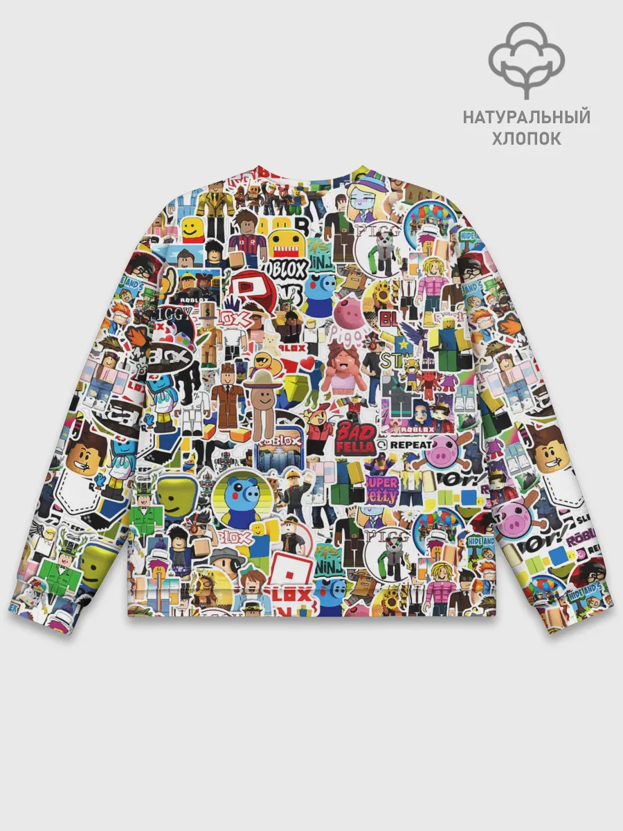 Мужской свитшот базовый / Roblox | Роблокс