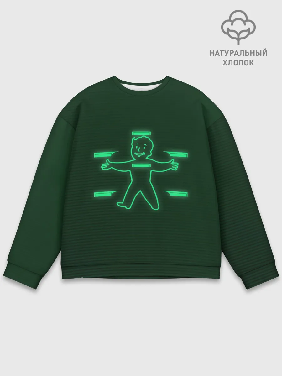 Мужской свитшот базовый / Vault-Boy HP