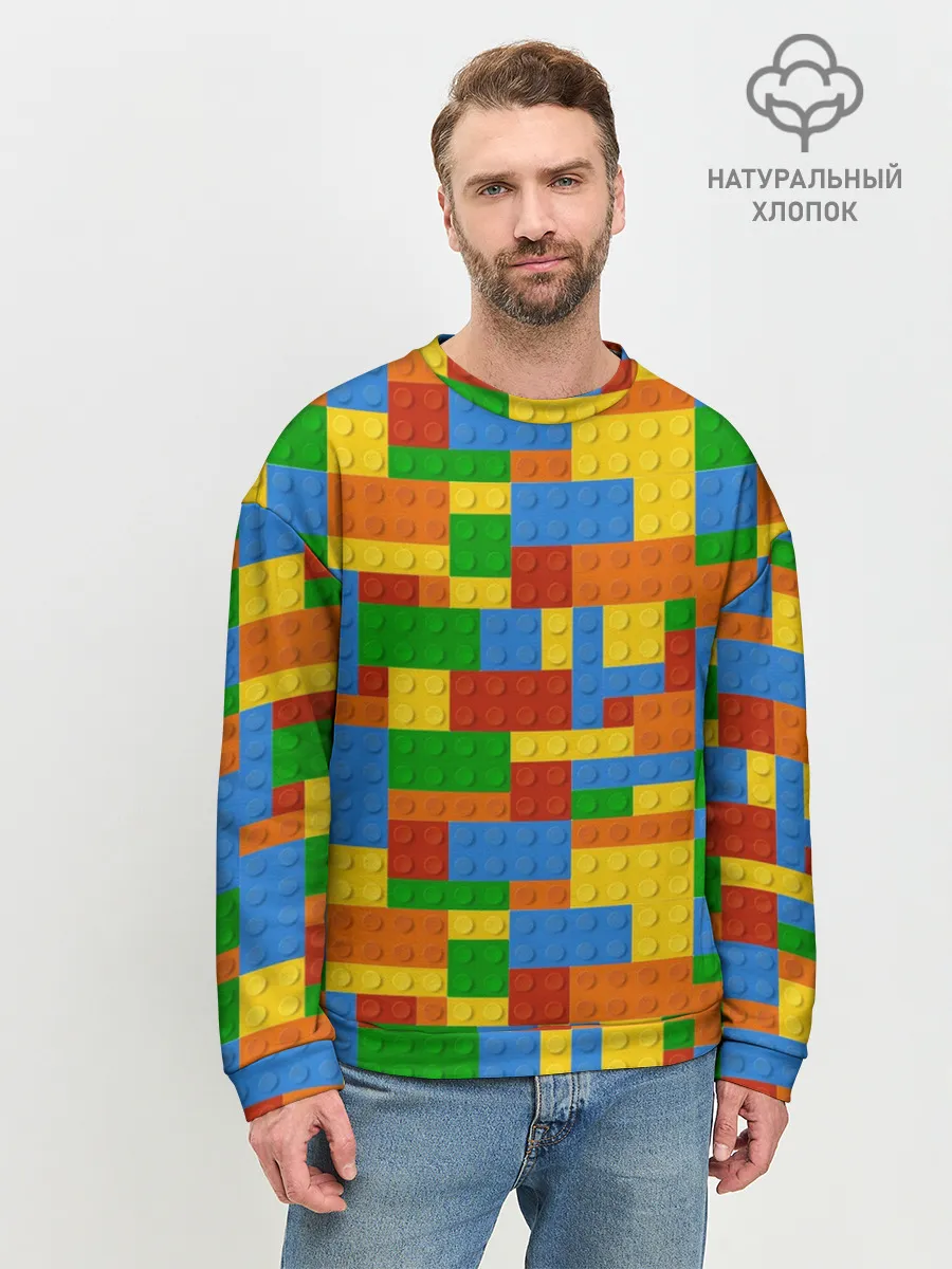 Мужской свитшот базовый / Конструктор