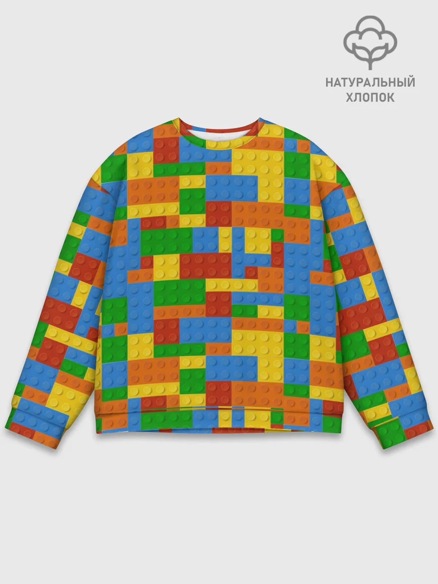 Мужской свитшот базовый / Конструктор