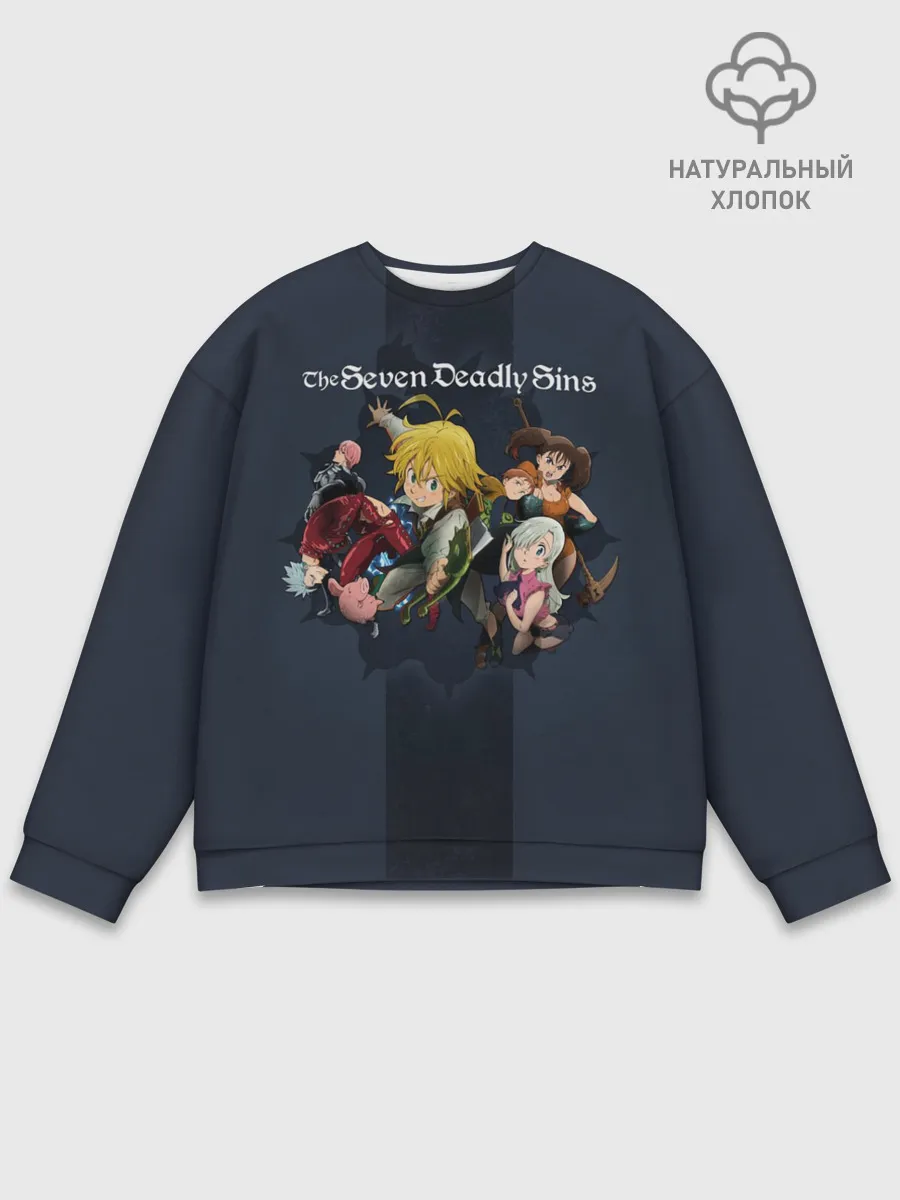 Мужской свитшот базовый / The Seven Deadly Sins