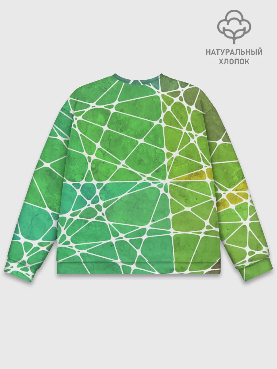 Мужской свитшот базовый / Абстракция камень