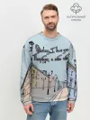 Мужской свитшот базовый / Петербург, я люблю тебя