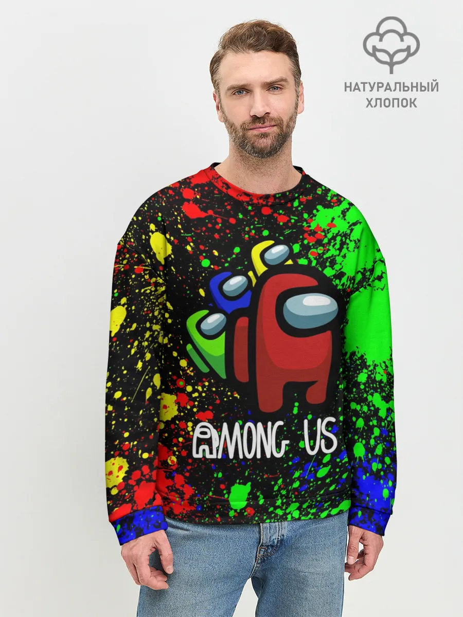 Мужской свитшот базовый / AMONG US