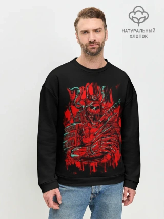 Мужской свитшот базовый / Death Samurai