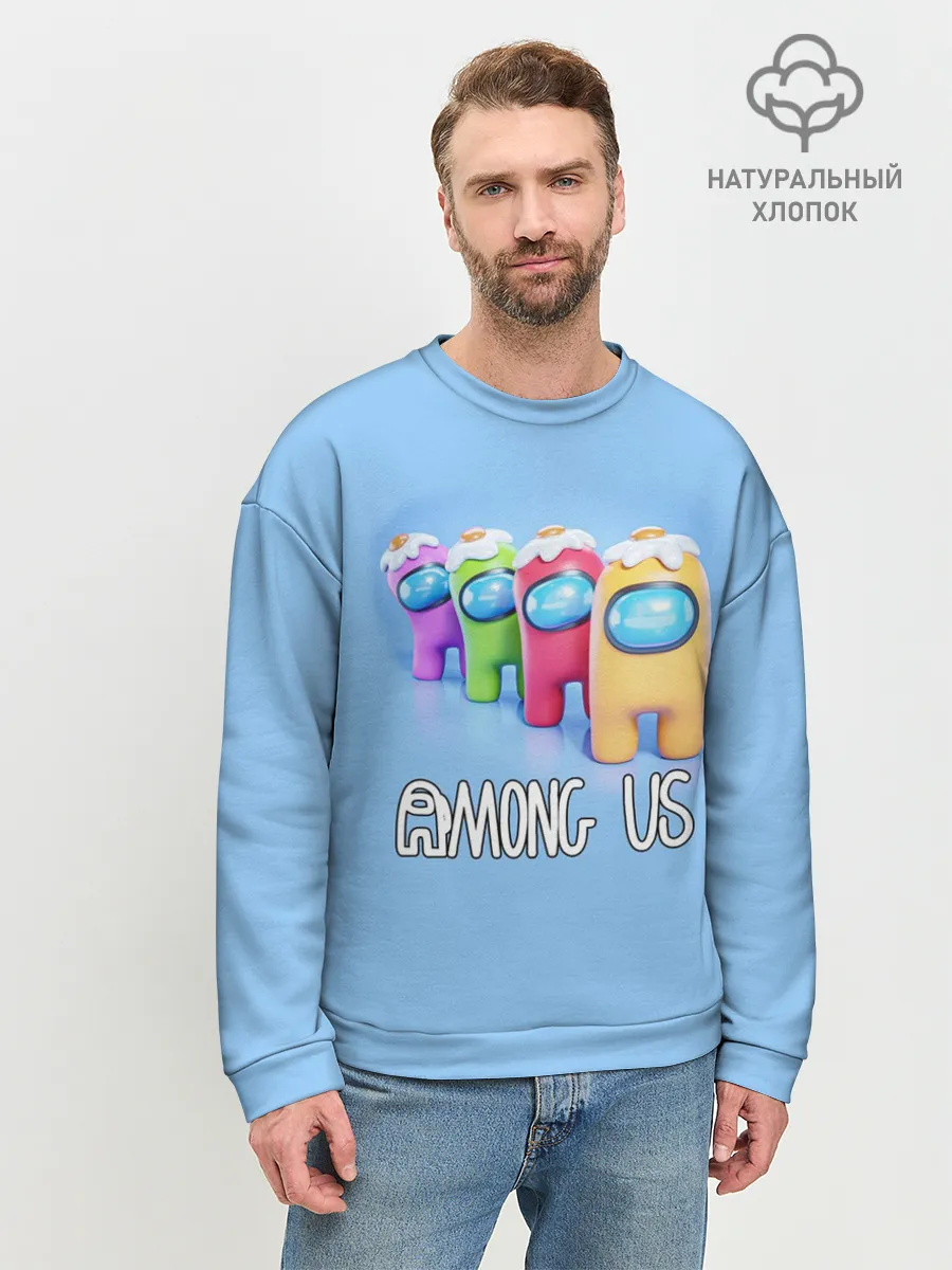 Мужской свитшот базовый / AMONG US