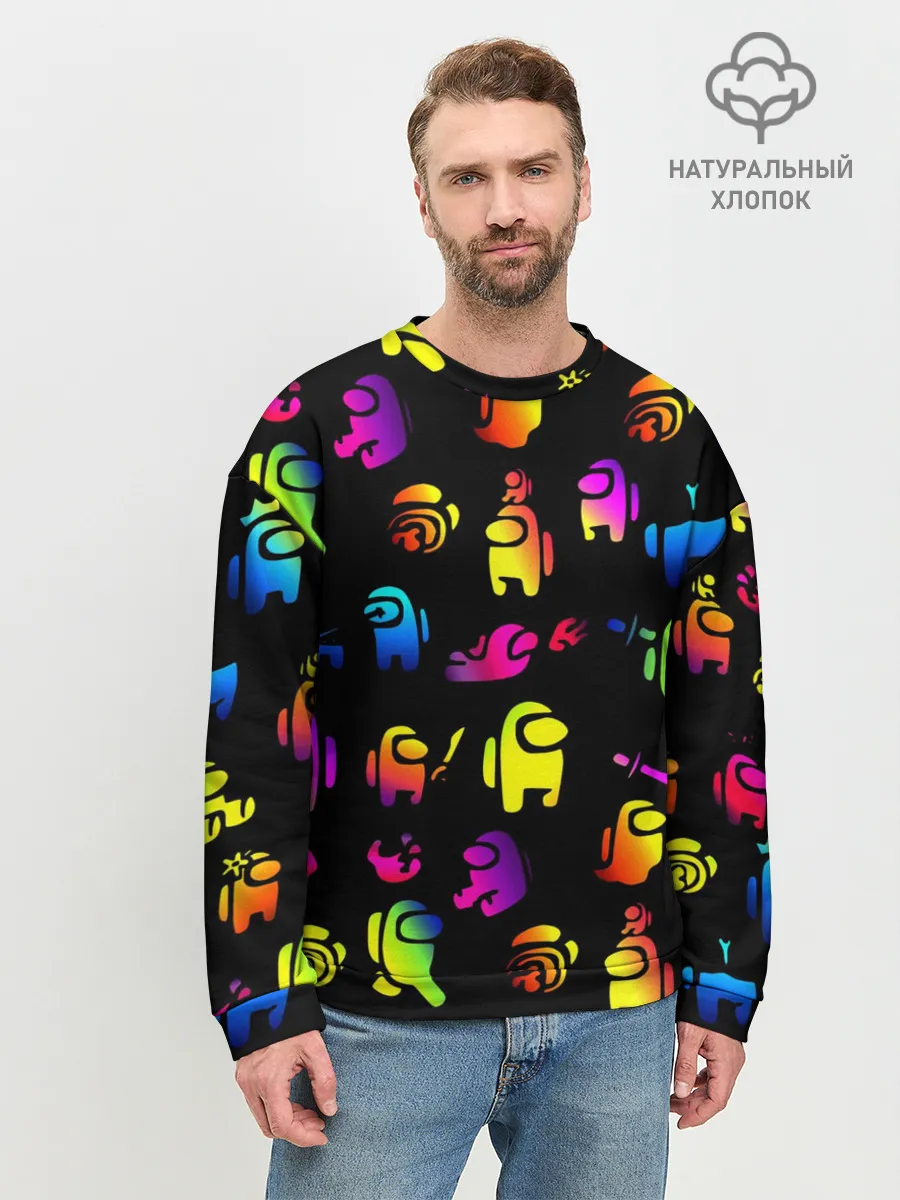 Мужской свитшот базовый / AMONG US