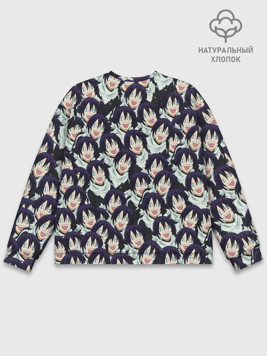 Мужской свитшот базовый / ЯТО БЕЗДОМНЫЙ БОГ