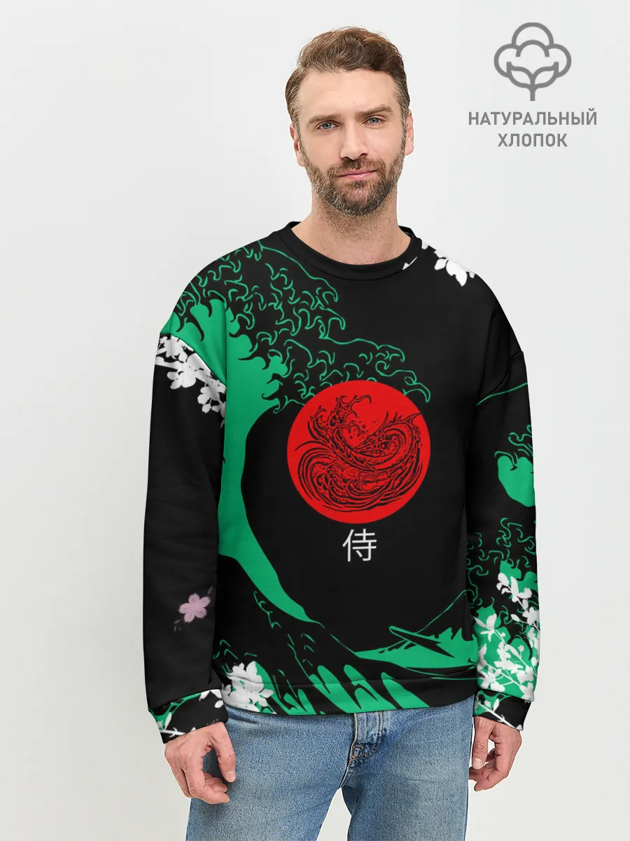 Мужской свитшот базовый / Japanese style