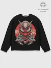 Мужской свитшот базовый / Cyber Oni Samurai