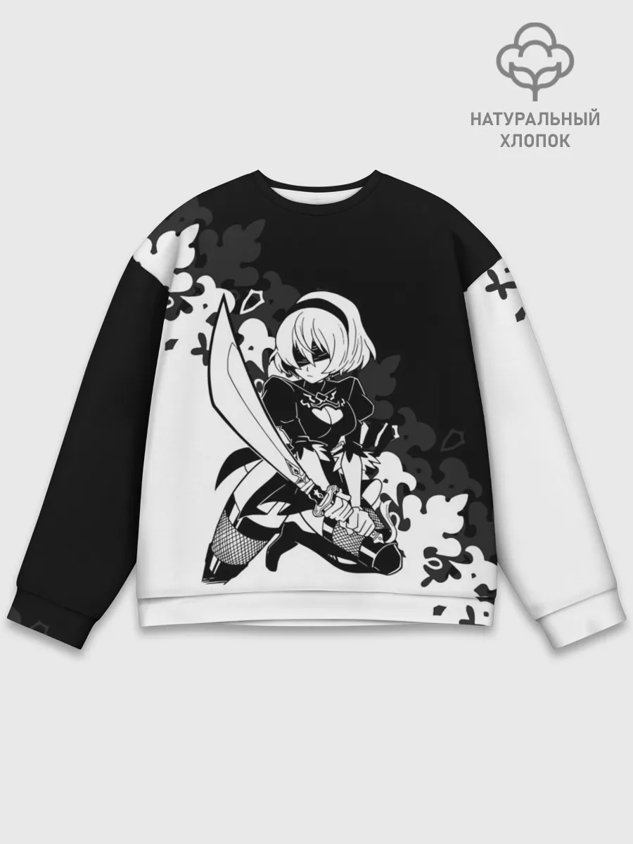 Мужской свитшот базовый / NIER AUTOMATA