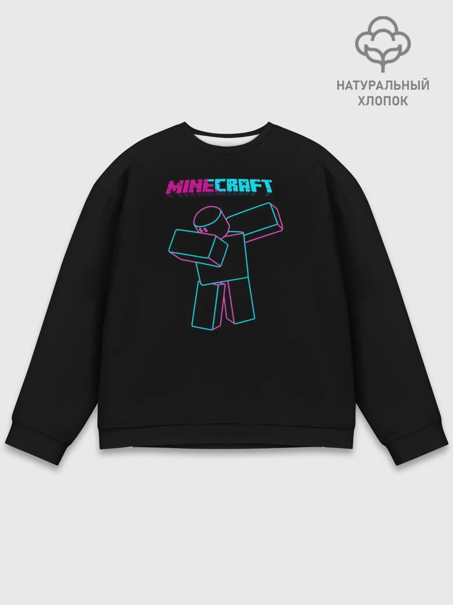 Мужской свитшот базовый / Minecraft