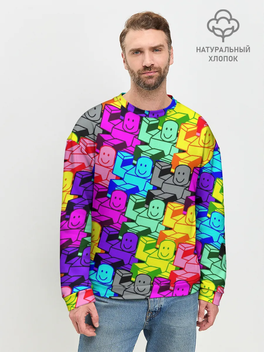 Мужской свитшот базовый / ROBLOX