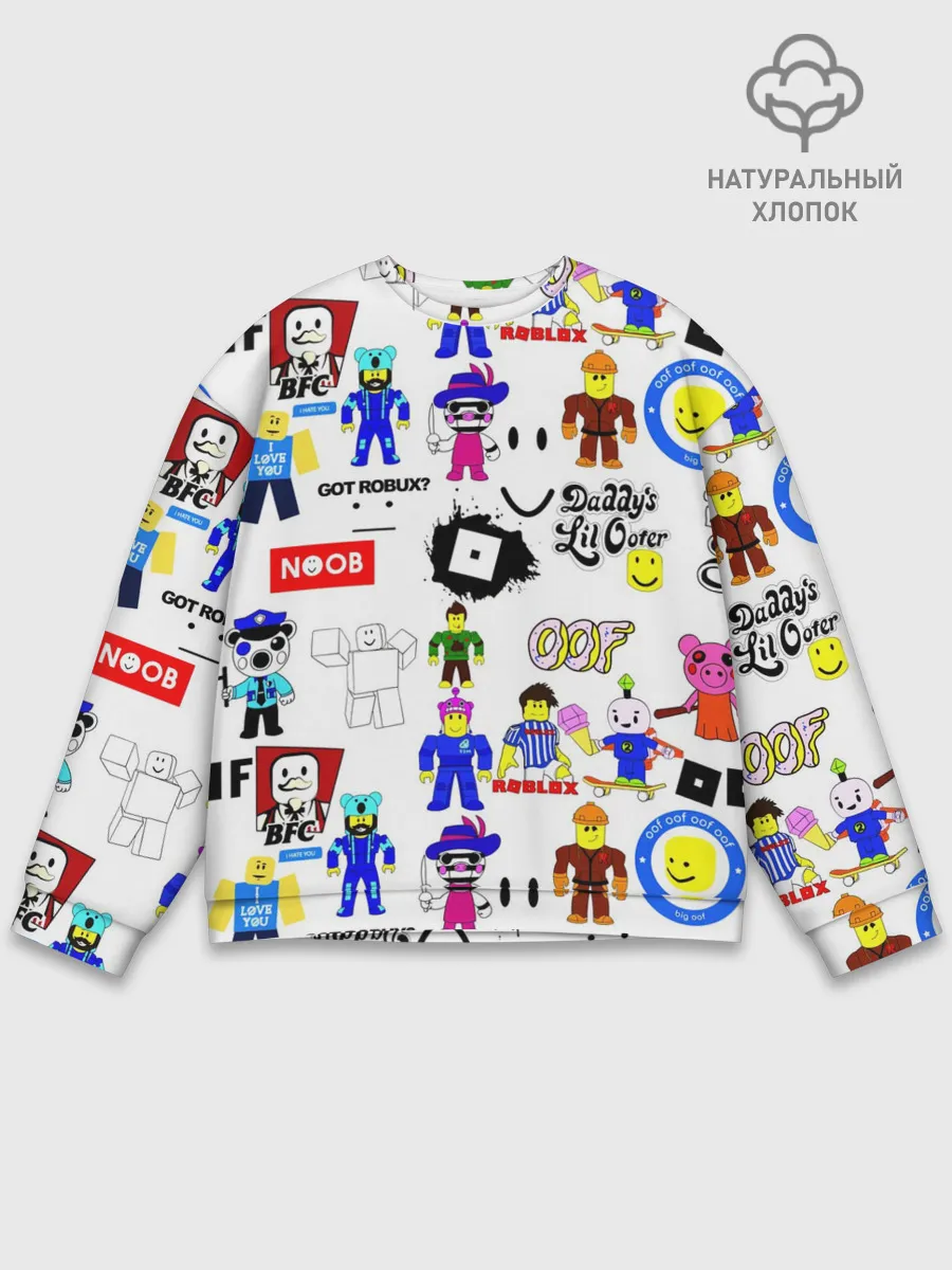 Мужской свитшот базовый / ROBLOX