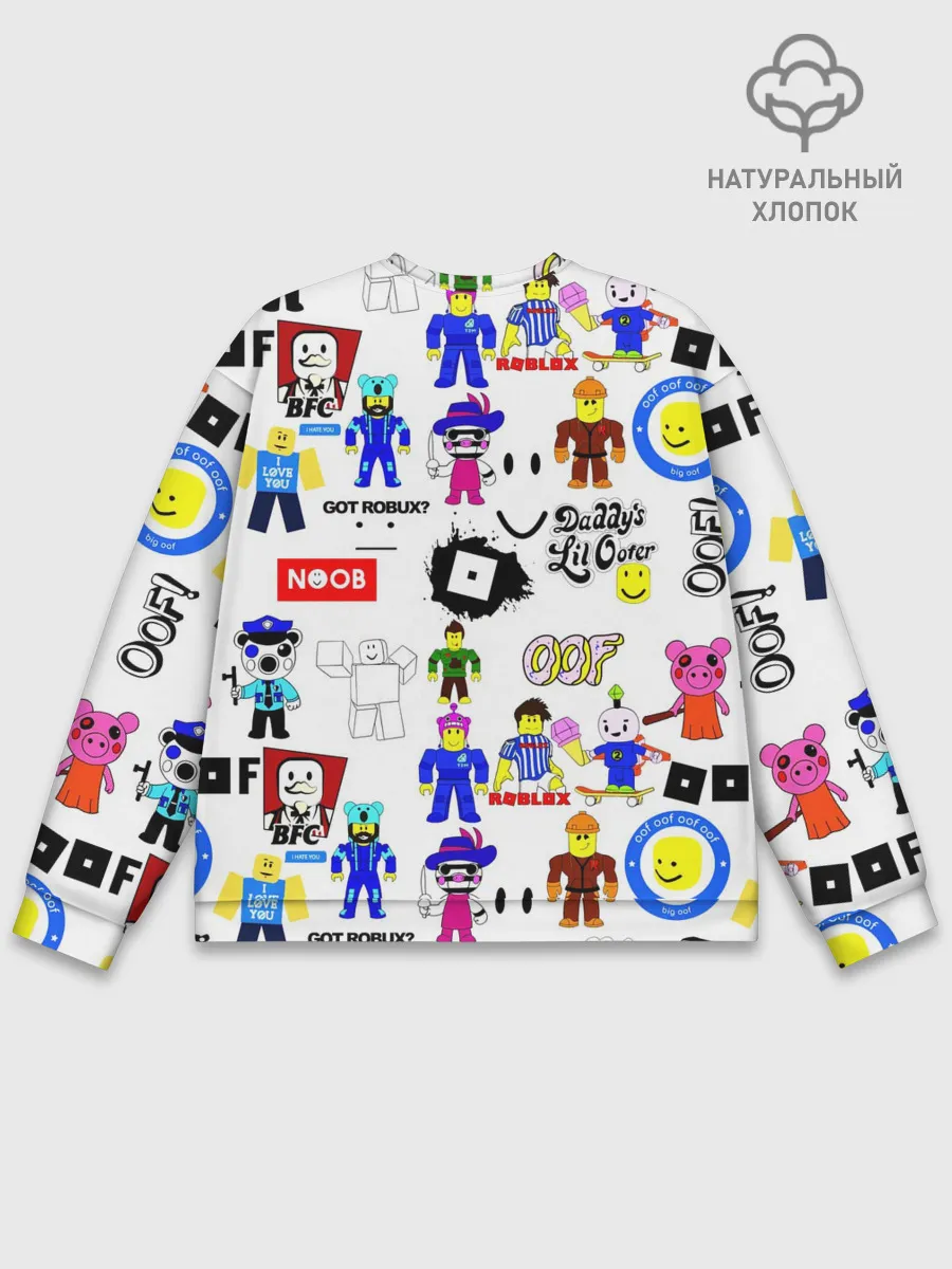 Мужской свитшот базовый / ROBLOX