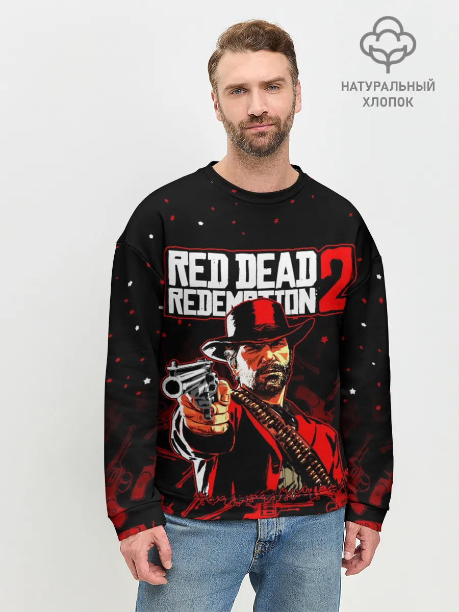 Мужской свитшот базовый / RED DEAD REDEMPTION 2