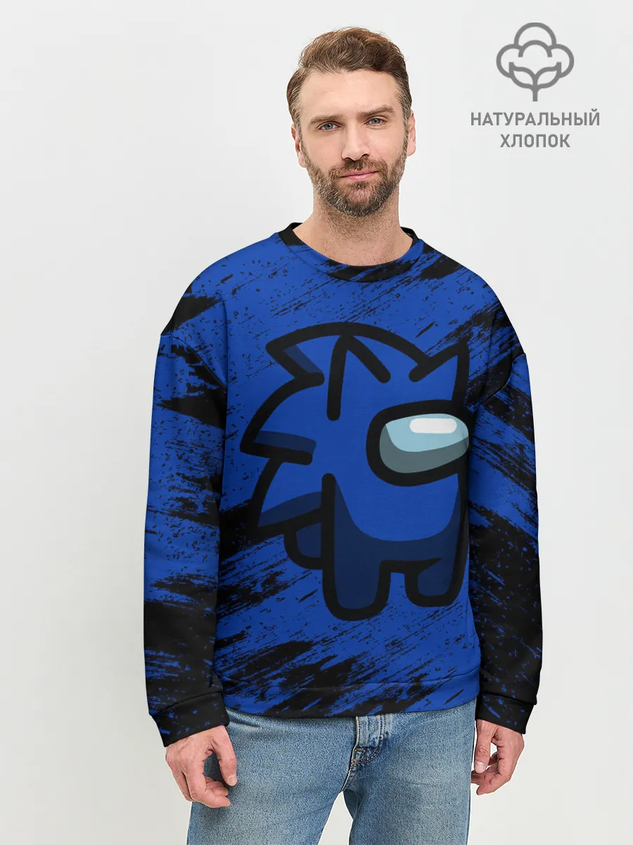 Мужской свитшот базовый / AMONG US - СОНИК