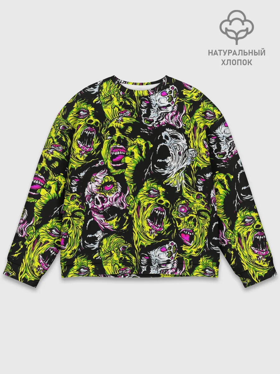 Мужской свитшот базовый / ЗОМБИ
