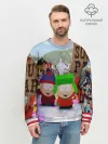 Мужской свитшот базовый / Южный Парк / South Park .