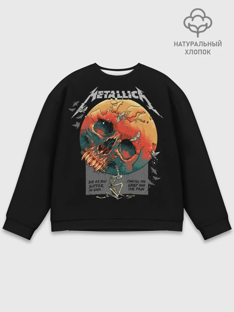 Мужской свитшот базовый / Metallica