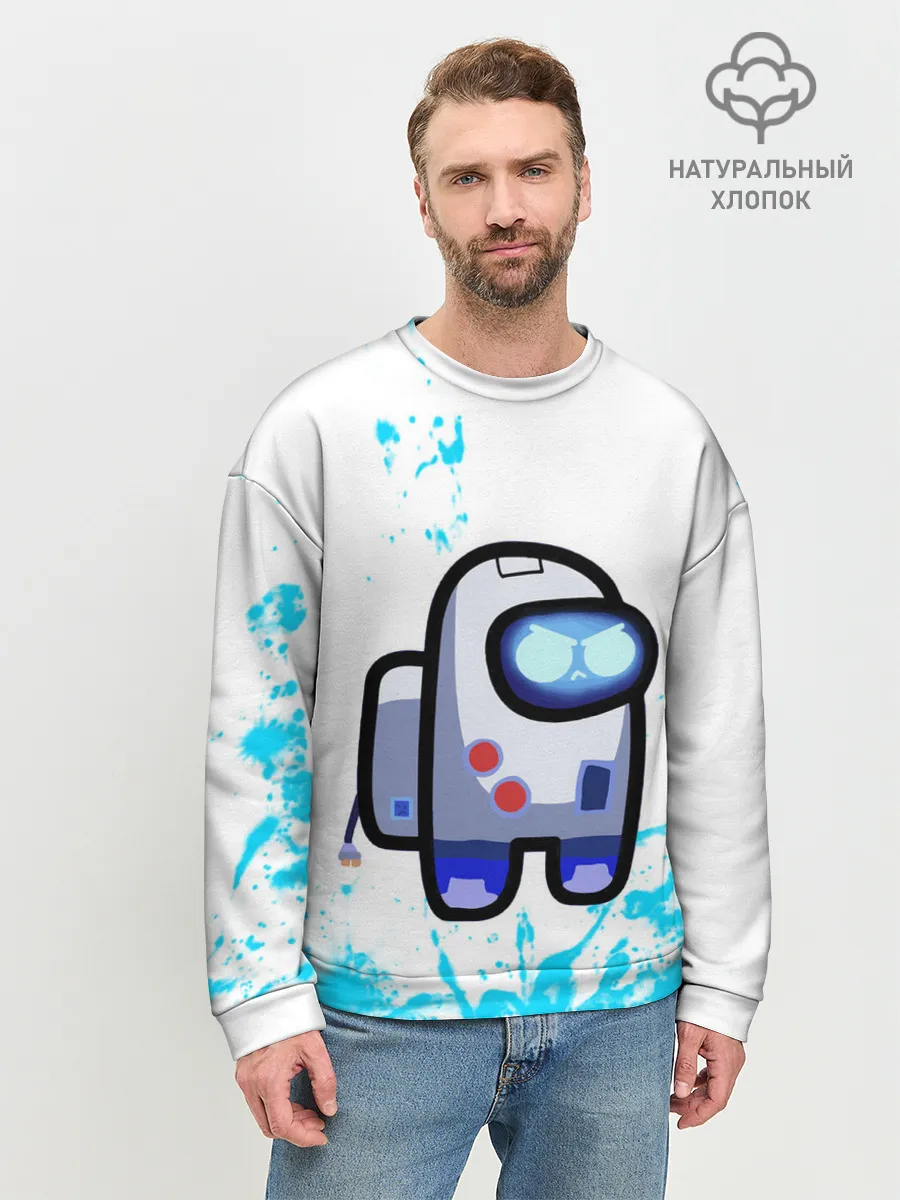 Мужской свитшот базовый / among us