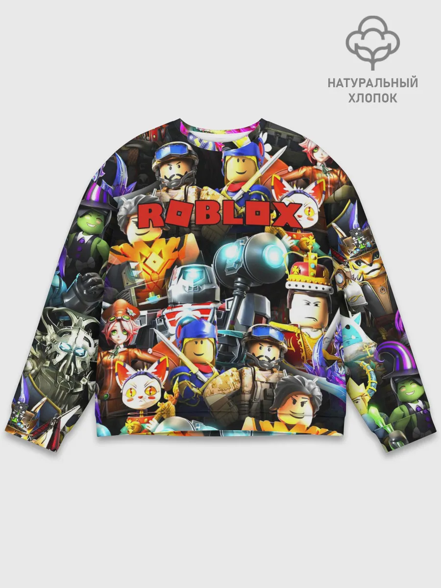 Мужской свитшот базовый / ROBLOX