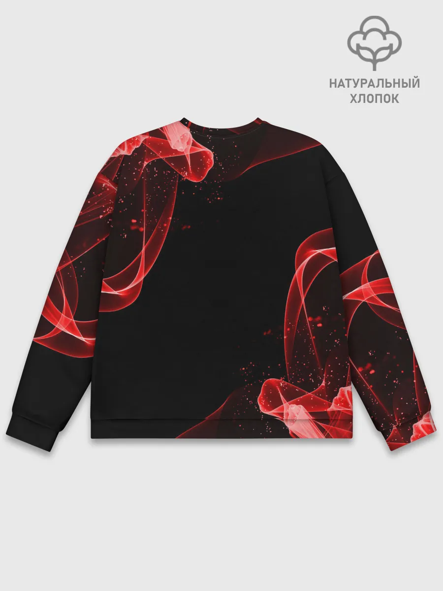 Мужской свитшот базовый / AMONG US - КРАСНЫЙ